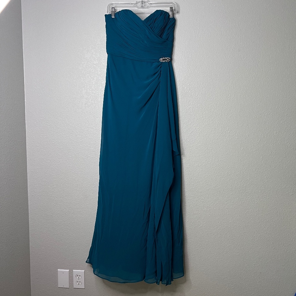Lauren by Ralph Lauren heart shaped with side drap